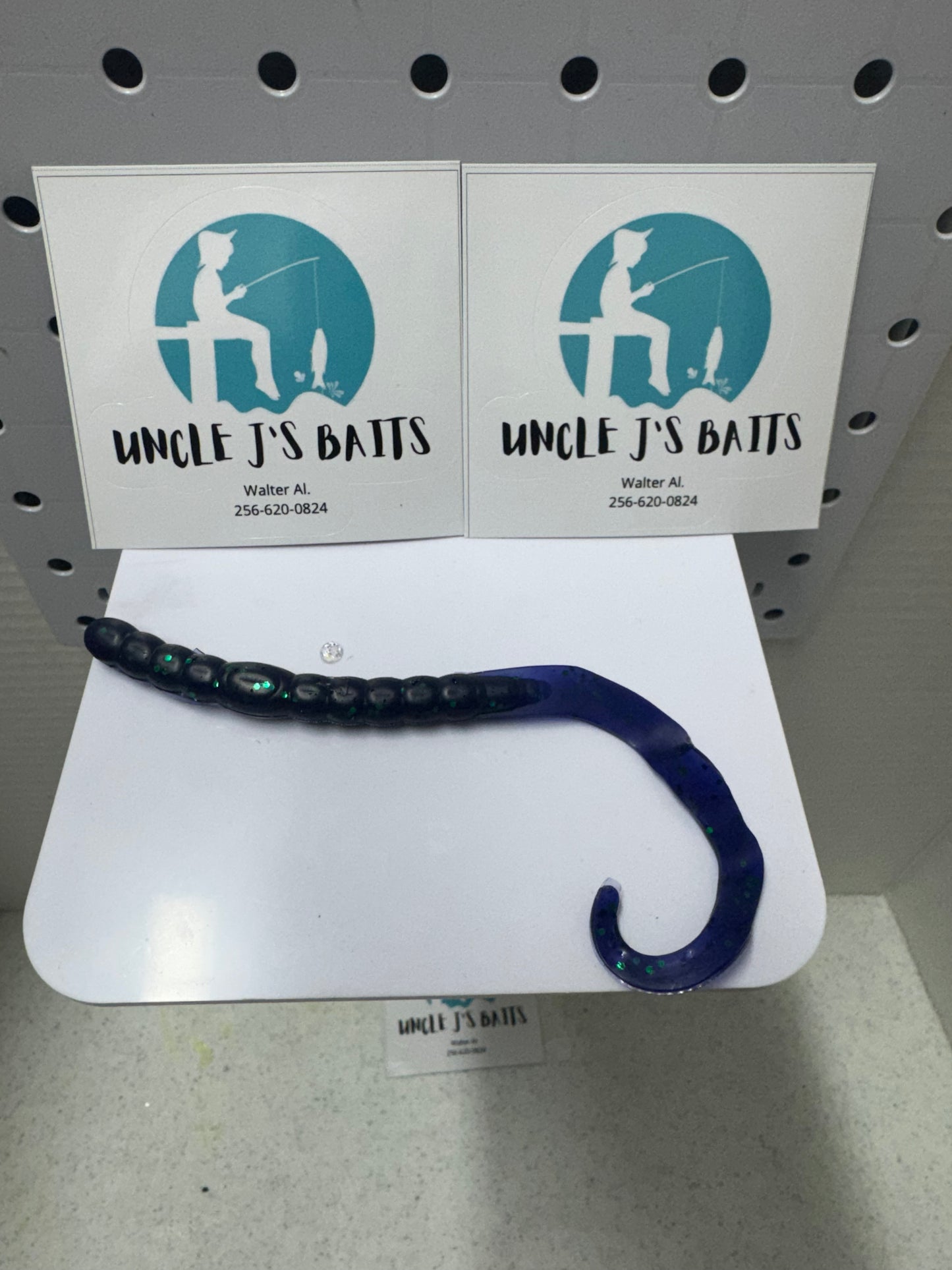 7.5” Curly Tail Worm.