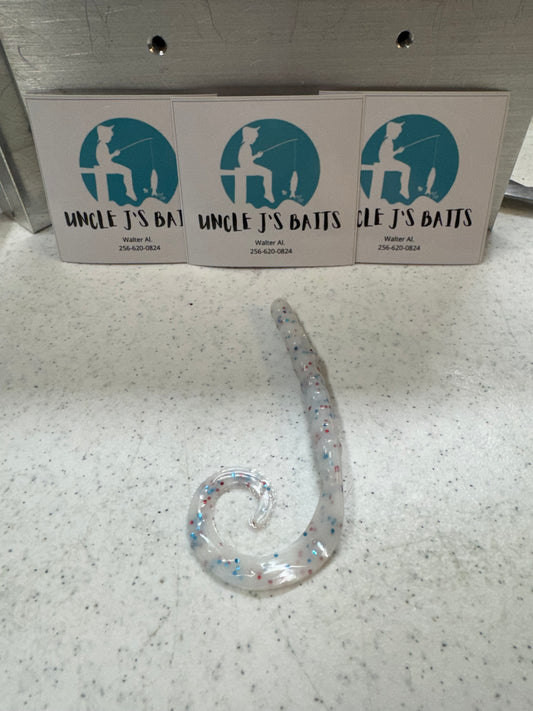 7.5” Curly Tail Worms