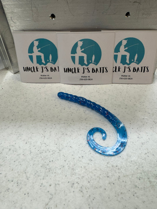 7.5”Curly Tail Worm